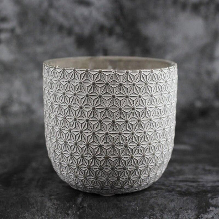 "Weave "Flowerpot silicone mold - madmolds -