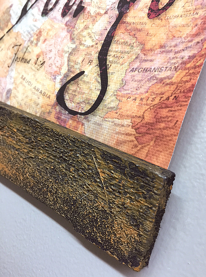 Wherever You Go - 8x10 hanging banner