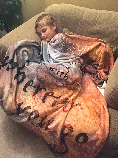 Wherever You Go - blanket- lightweight