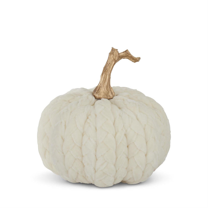 White Braided Pumpkin, Short