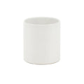 White Cylinder Vase Close Up - Image