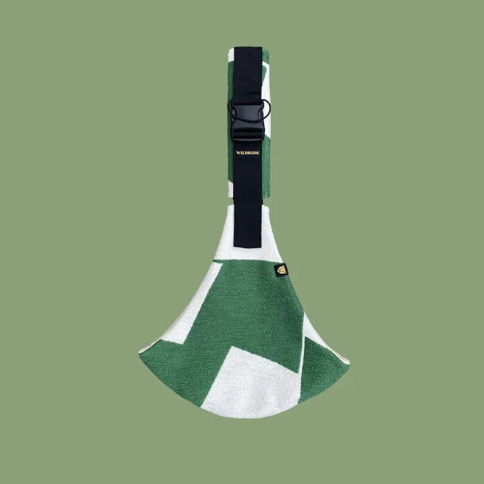 Wildride - Toddler Carrier - Green Graphic - Mabel & Fox