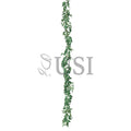 Willow Leaf Greenery Garland, 6ft, Green