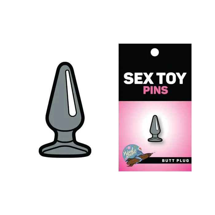 Butt Plug Soft Enamel Pin - Rolik®