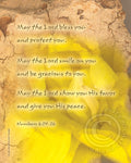Yellow Bless - premium canvas