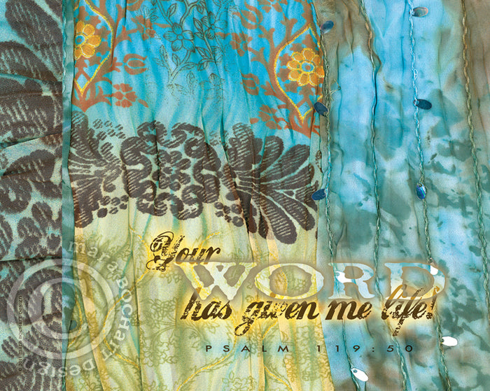 Your Word - frameable print