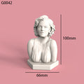 "Z02" Candle silicone mold